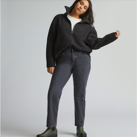 NWOT Everlane The Chelsea Rain Boot 6 Surplus Olive Green Chunky Lug 90s Y2K - Picture 3 of 8